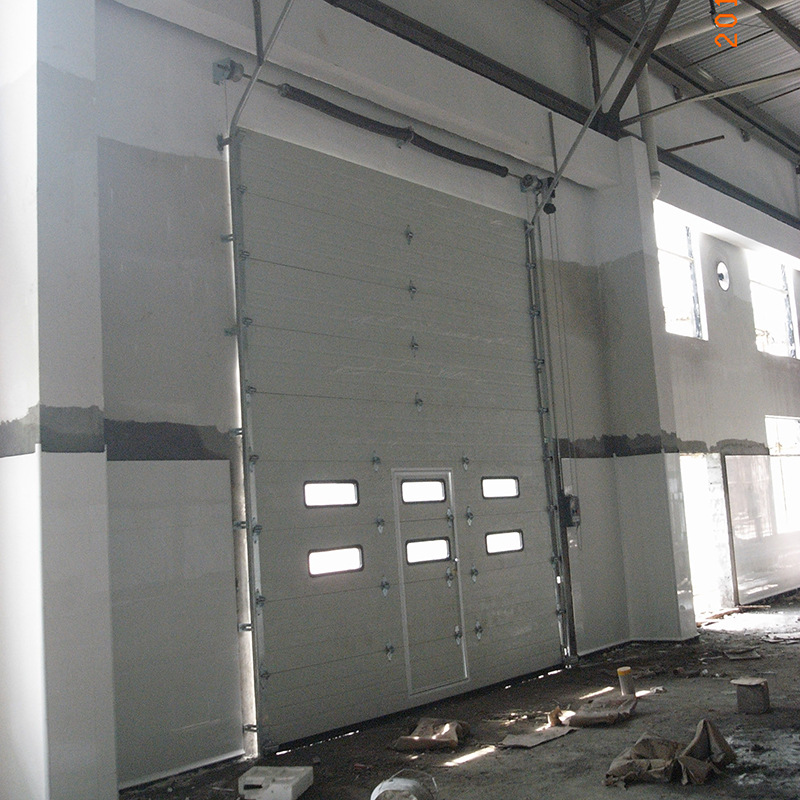 Stainless Steel Electric Warehouse Fire Automatic Sectional Door
