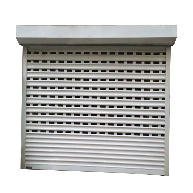 Aluminum Alloy Remote Control Automatic Crystal Wind-Resistant Roller Shutter Door