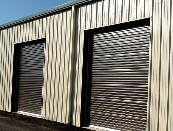 Factory Electric Wind Resistant Automatic Color Steel Overhead Door